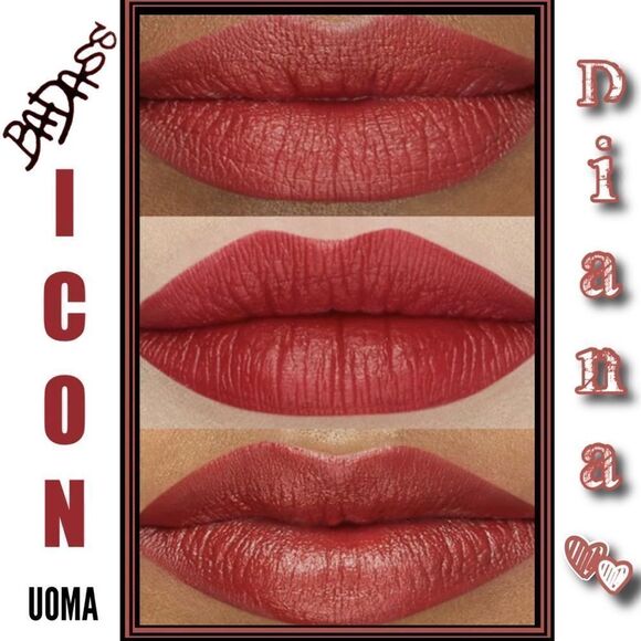 UOMA Beauty Icon Badass Matte Lipstick (Diana) - Picture 5 of 6